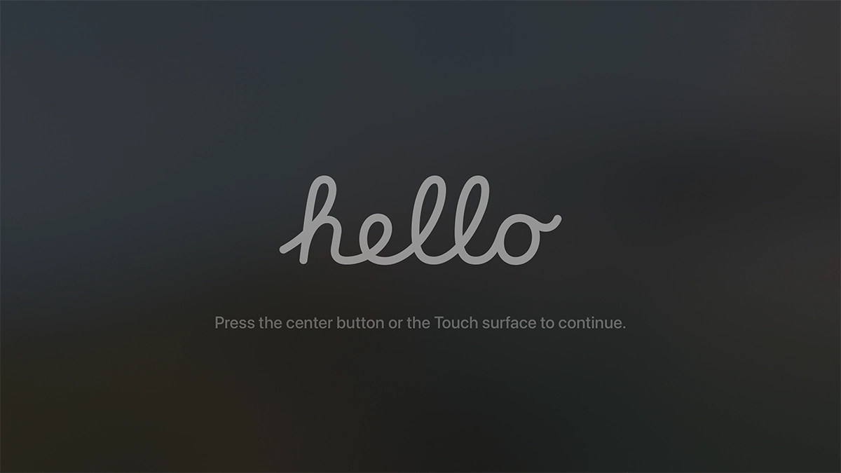 When this screen is displayed, your set-top box is ready for setup.