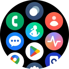 Press the Samsung Health icon.