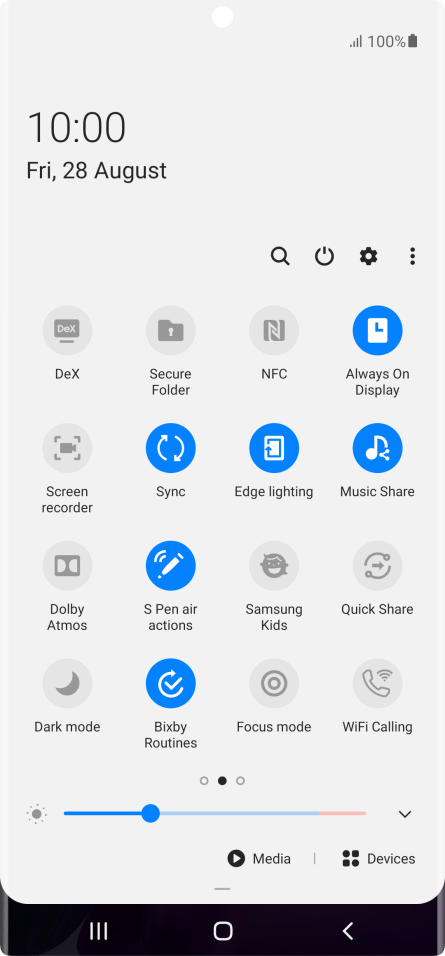 Turn NFC on or off - Samsung Galaxy Note20 Ultra 5G - Optus