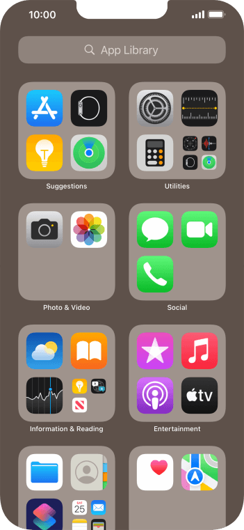 Use App Library - Apple iPhone 13 Pro Max - Optus