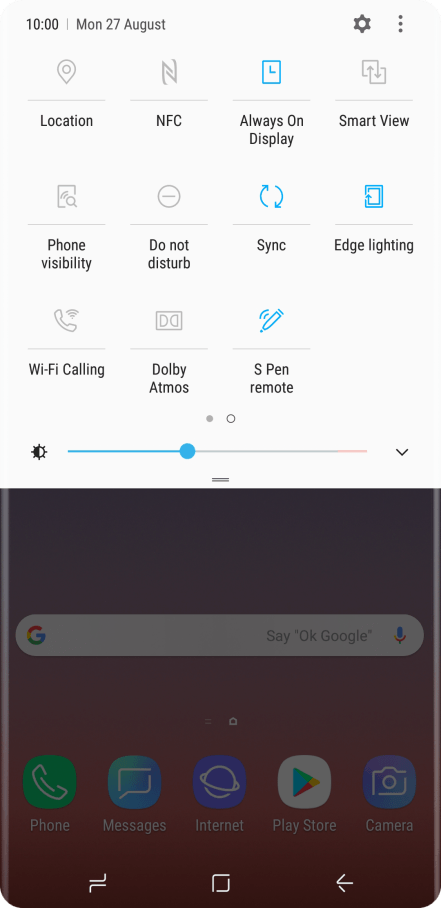Turn NFC on or off - Samsung Galaxy Note9 - Optus