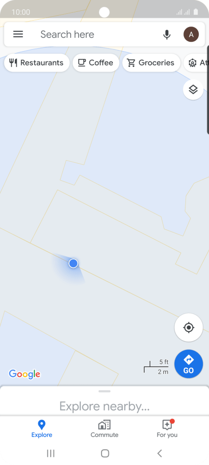 google maps samsung active 2