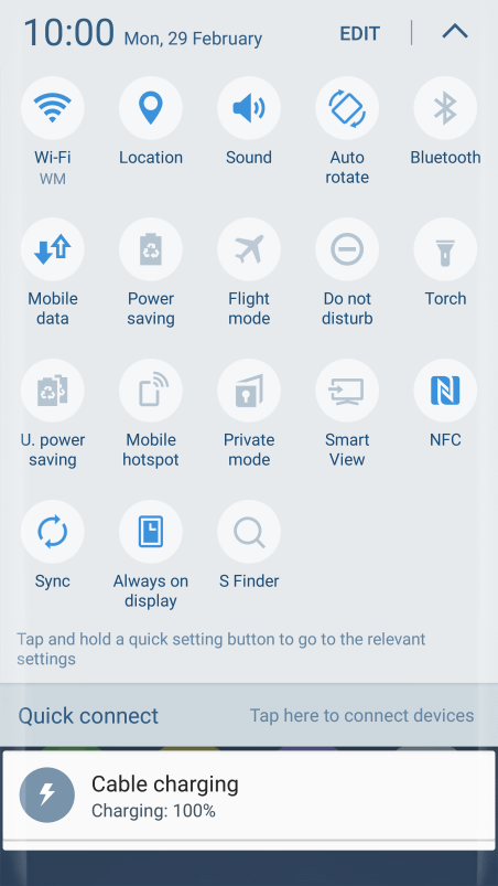 Turn mobile data on or off - Samsung Galaxy S7 edge - Optus