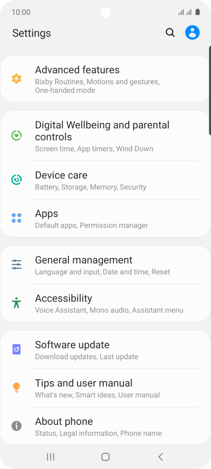 Update software - Samsung Galaxy A51 - Optus