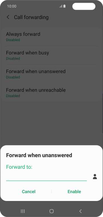 Divert calls to your voicemail - Samsung Galaxy S10 5G - Optus