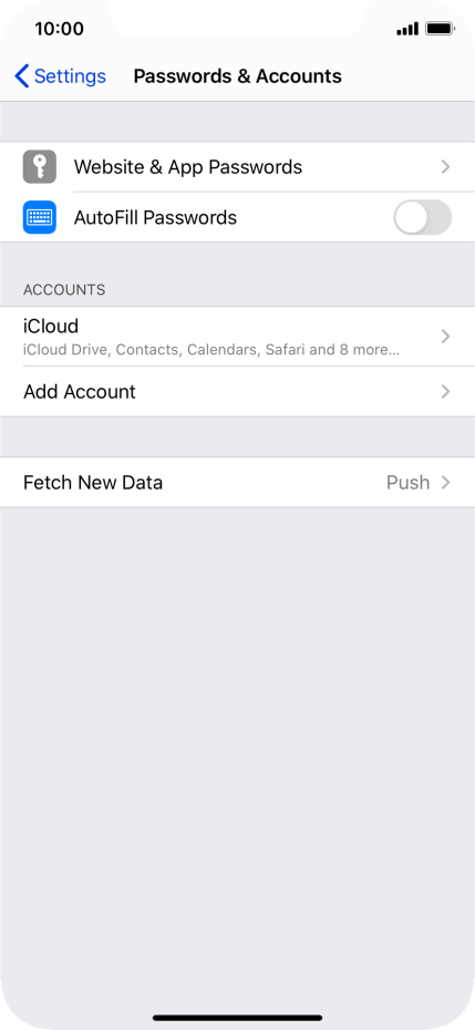 Delete Email Account Apple IPhone 11 Optus