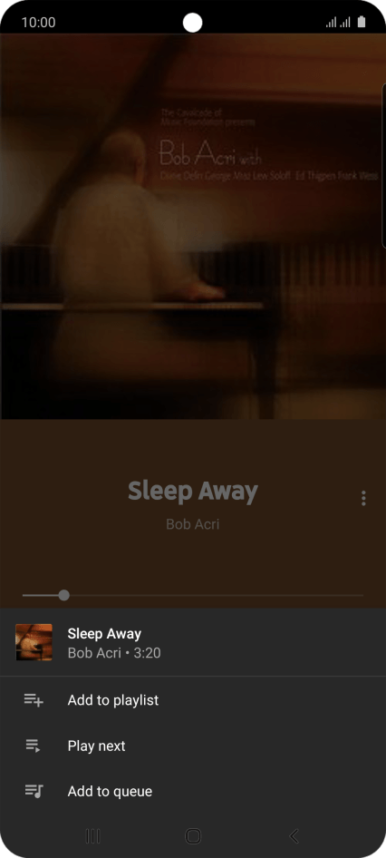 Use music player - Samsung Galaxy A51 - Optus