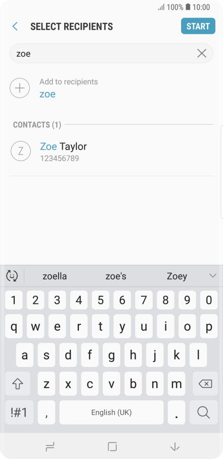 Write and send SMS - Samsung Galaxy Note9 - Optus