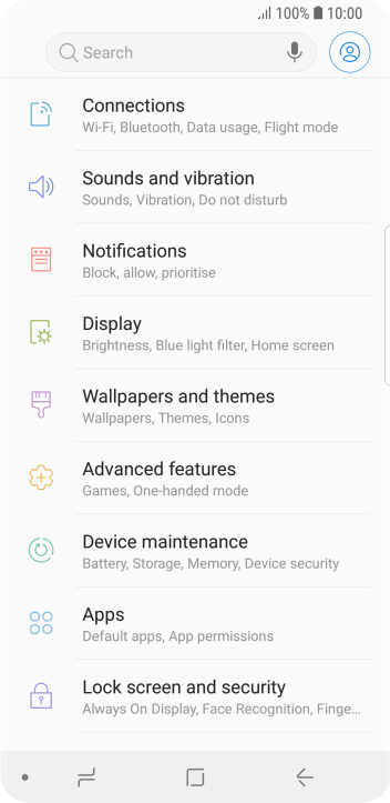 silent notifications s9
