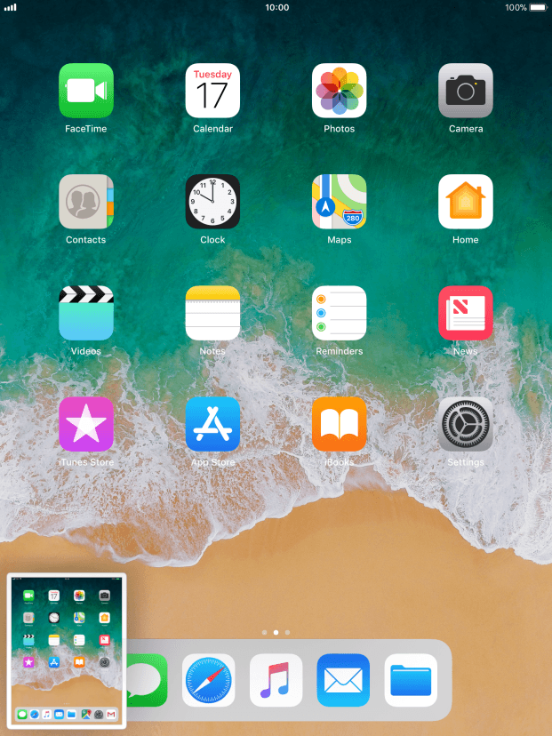 Take screenshot - Apple iPad Air 2 - Optus