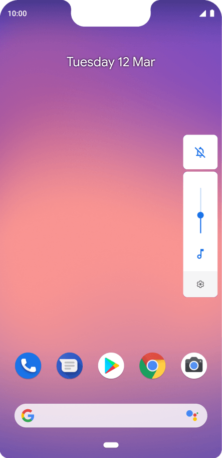 Turn silent mode on or off - Google Pixel 3 XL - Optus