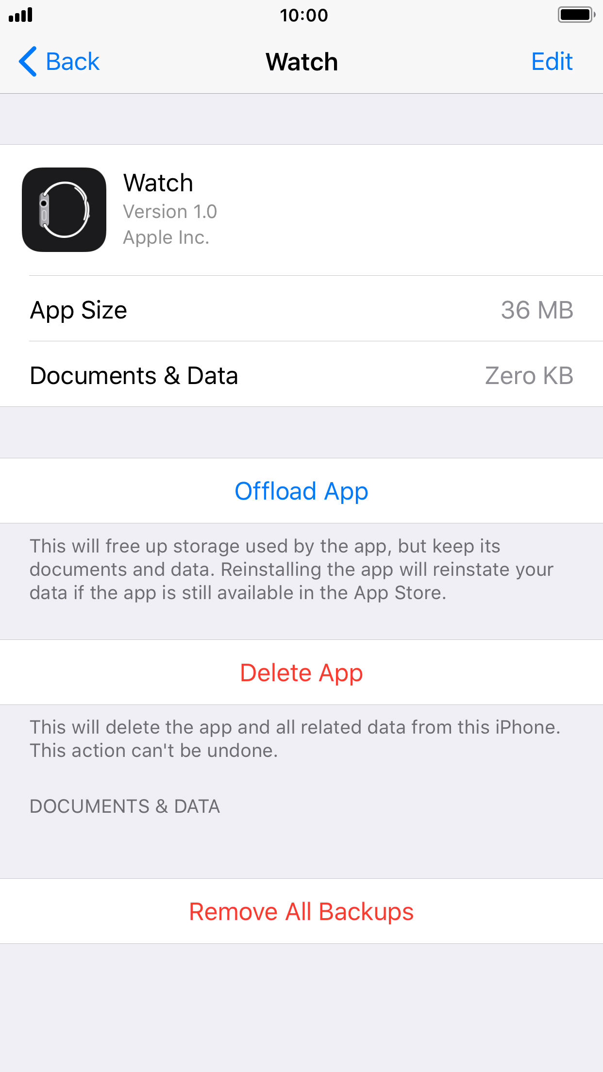 how do i delete an app from my iphone 8