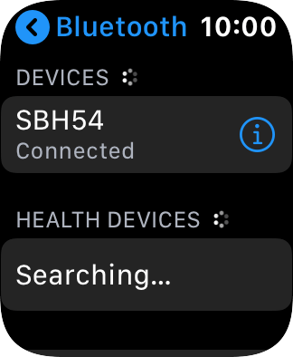 connect bluetooth to apple watch