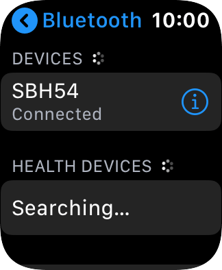 Pair a Bluetooth device with your Apple Watch - Apple Watch Series 5 ...