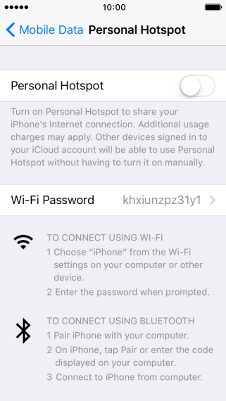Using Tethering On My Mobile Phone Apple Iphone Se Optus