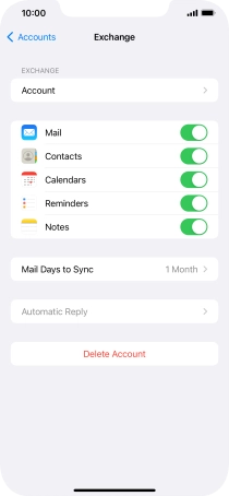 how to delete email account on iphone 16 pro