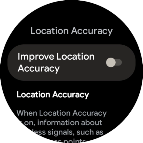If you press the indicator next to 