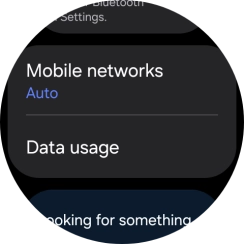 Press Data usage.