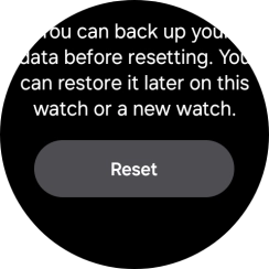 Press Reset.
