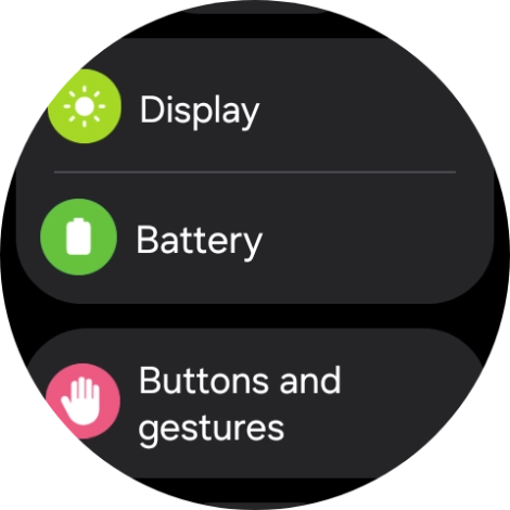 Press Display.