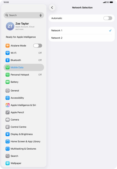 Slide your finger upwards starting from the bottom of the screen to return to the home screen.