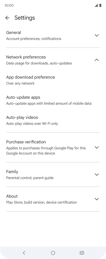 Press Auto-update apps.