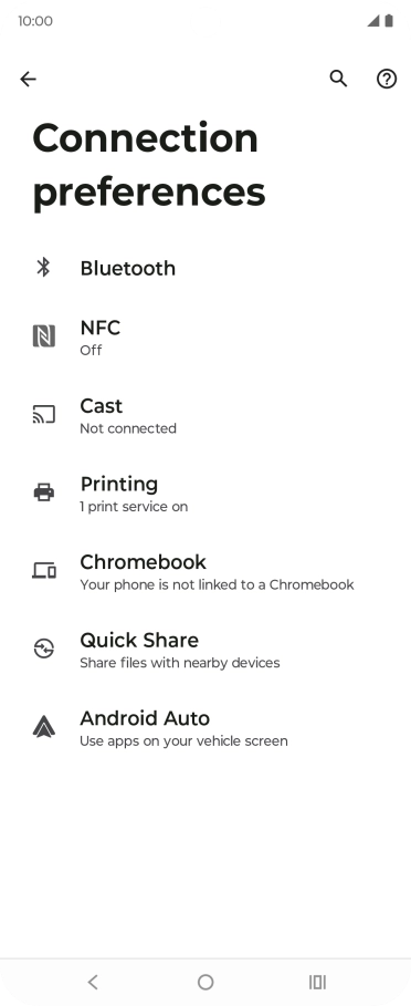 Press NFC.