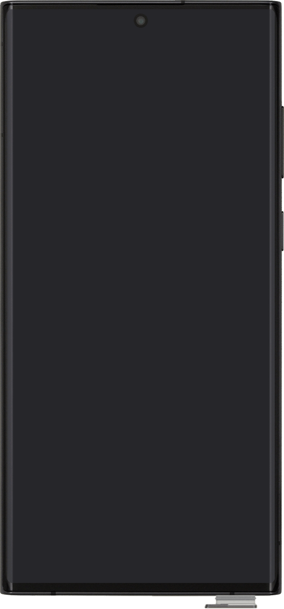 Remove the SIM holder from your phone.