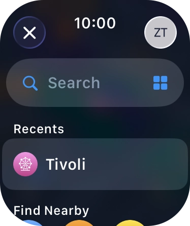 Press Search.