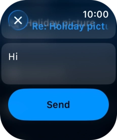 Press Send.