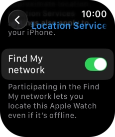 Press the Digital Crown several times to return to standby mode.
