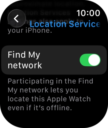 Press the Digital Crown several times to return to standby mode.