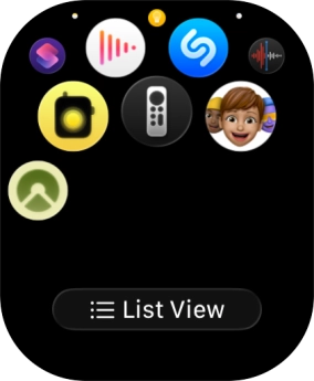 Press and hold the required app.