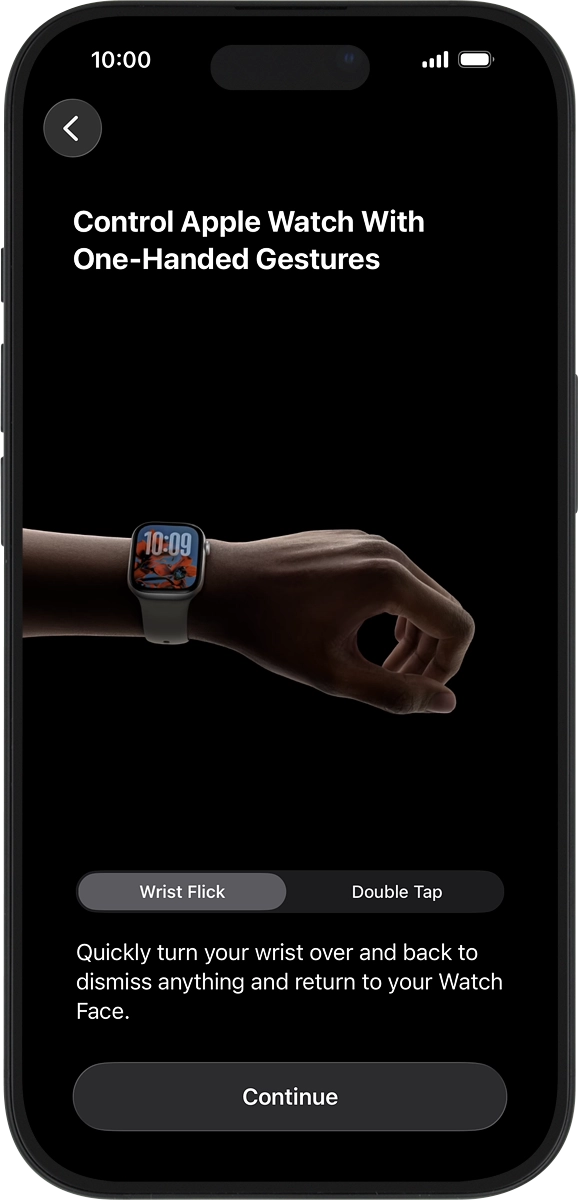 On your phone: Press Continue.