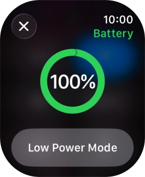Press Low Power Mode.