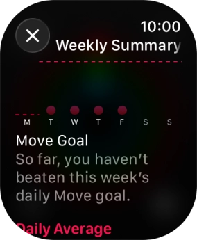 Press the Digital Crown several times to return to the main menu.