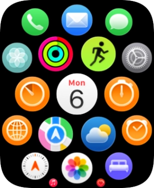 Press the Activity icon.