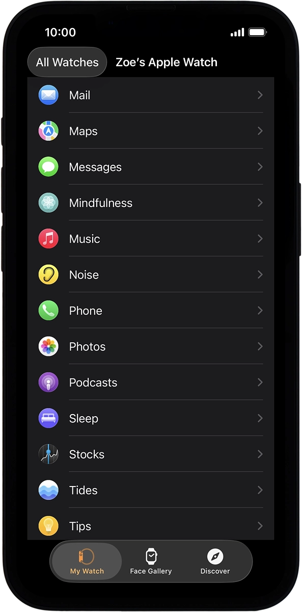 On your phone: Press Music.