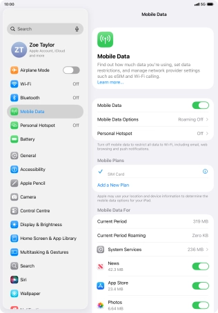 Slide your finger upwards starting from the bottom of the screen to return to the home screen.
