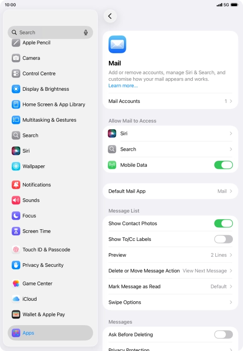 Press Mail Accounts.