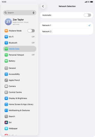 Slide your finger upwards starting from the bottom of the screen to return to the home screen.