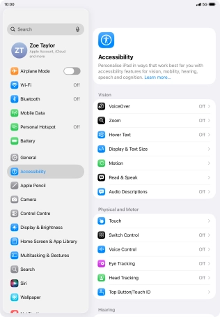 Press the required category below 