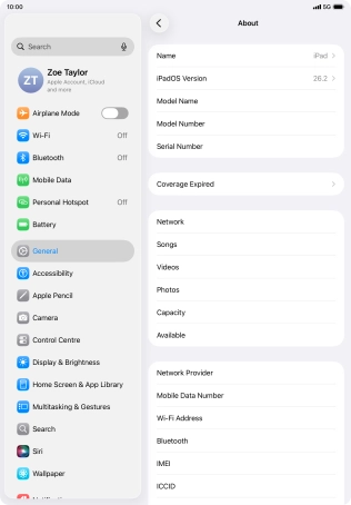 Slide your finger upwards starting from the bottom of the screen to return to the home screen.