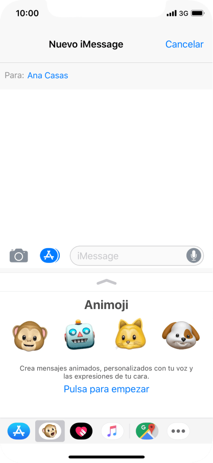 Apple iPhone X - Escribe y envía un iMessage | Ayuda Vodafone