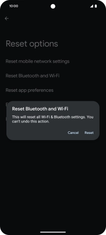 Press Reset.