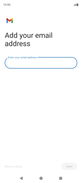 Press the field below 