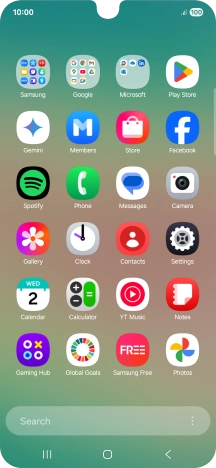 Press Play Store.