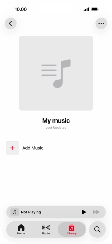 Press Add Music.