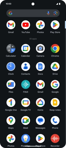 Press Play Store.
