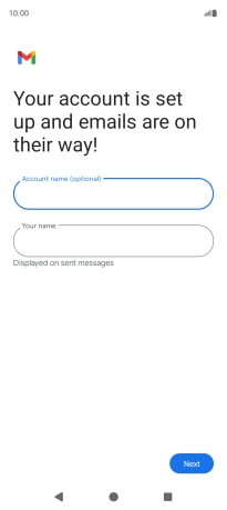 Press the field below 